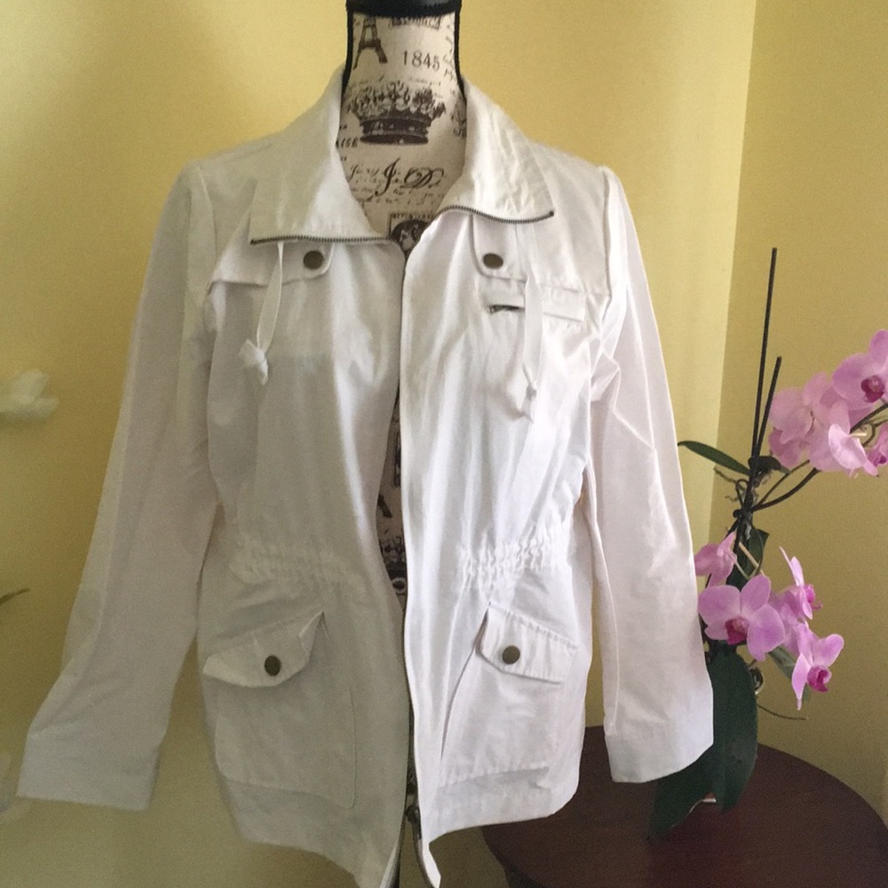 Caribbean joe white jacket